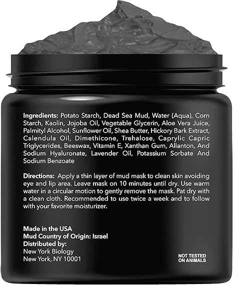 New York Biology Dead Sea Mud Mask for Face and Body